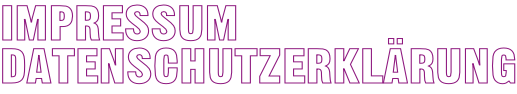 Impressum Datenschutzerklärung
